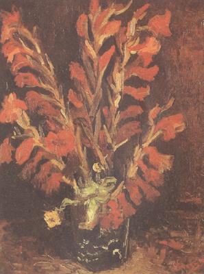 Vincent Van Gogh Vase wiht Red Gladioli (nn04) Sweden oil painting art